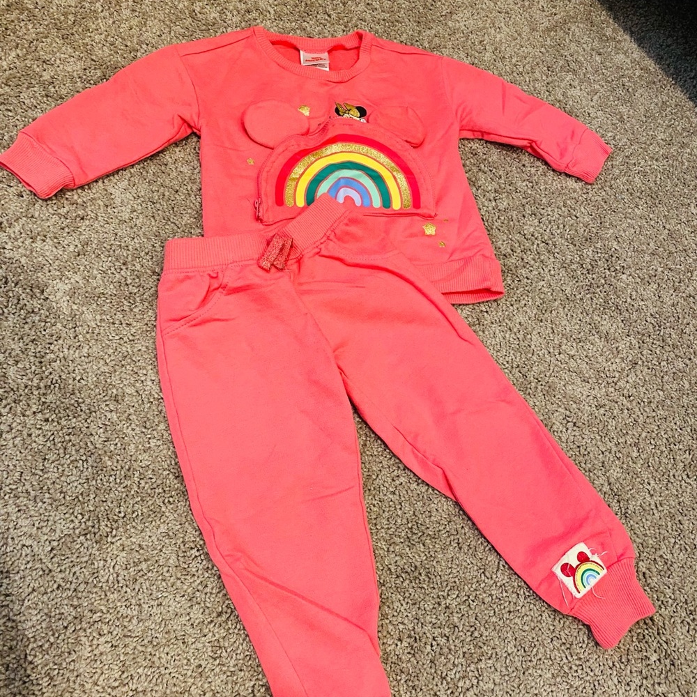 Matching set Minnie Mouse. 24m